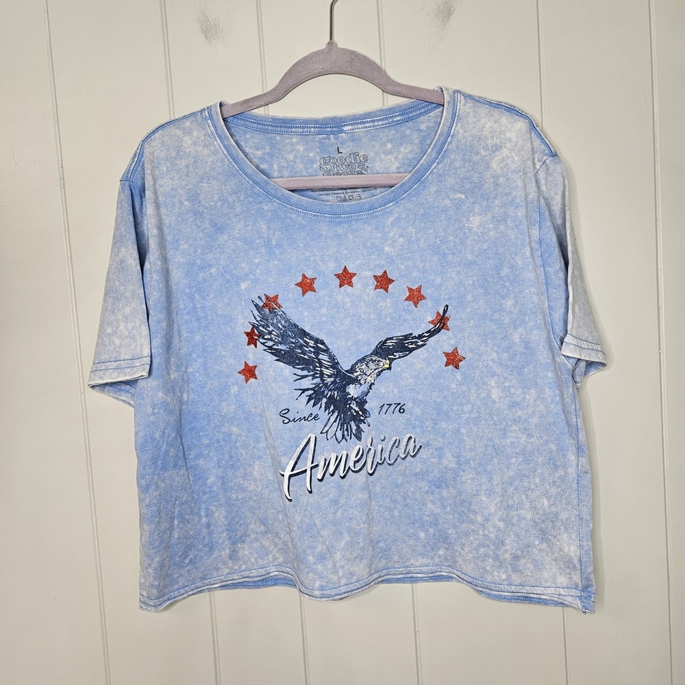 Goodie‎ Two Sleeves Cut Off Tee Shirt Soft Size Large